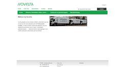 Desktop Screenshot of novelta.be