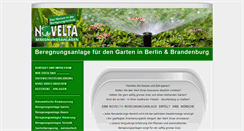 Desktop Screenshot of novelta.de